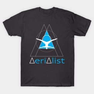 Aerialist Lyra Circus Tee Aerial Hoop design T-Shirt